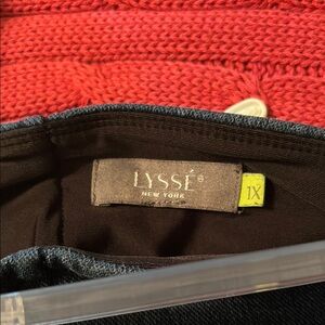 Lysse Black Denim Leggings